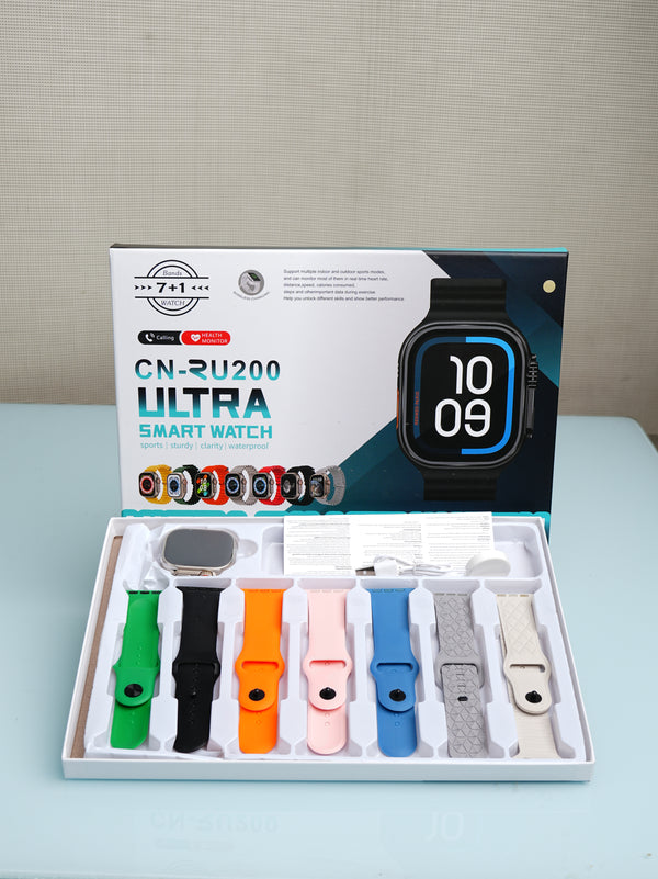 Ultra 2 Smart Watch Multi-Strap Set