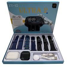 ULTRA 2 Smart Watch Combo Set | 7-in-1 Bluetooth TWS & Straps